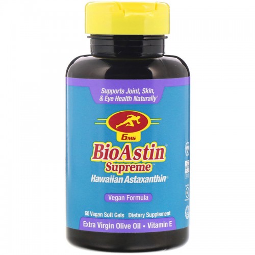 Nutrex Hawaii, BioAstin Supreme 6MG #60