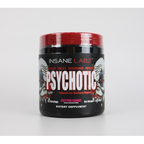 insane labz psychotic infused pre-workout 35servings