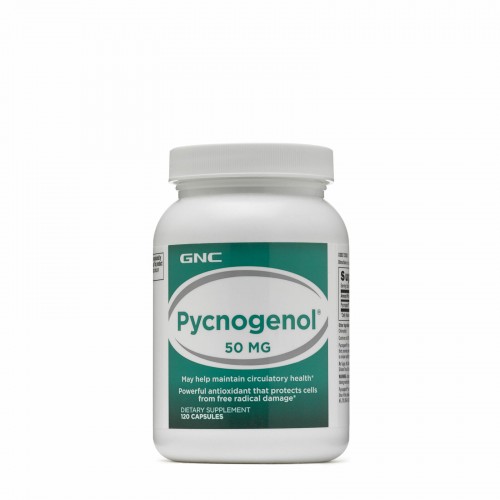 GNC PYCNOGENOL 50MG #120