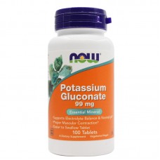 NOW FOOD POTASSIUM GLUCONATE 99MG #100