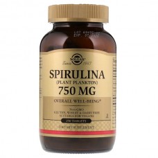 SOLGAR SPIRULINA 750MG #250