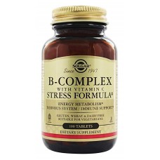 SOLGAR B-COMPLEX WITH VITAMIN C STRESS FORMULA #100