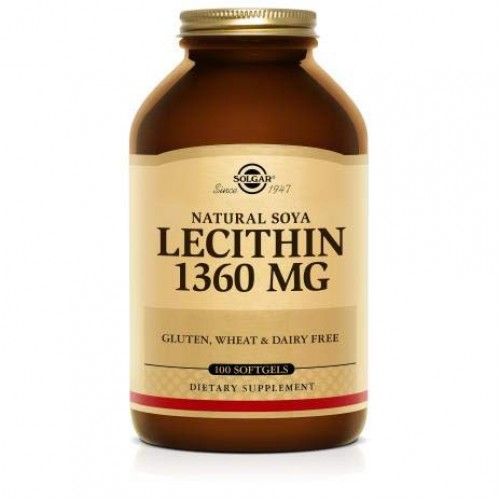 SOLGAR LECITHIIN 1360MG #100