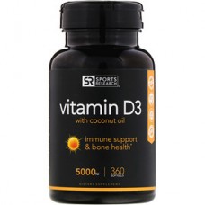 SPORTS RESEARCH VITAMIN D3 5000IU #360