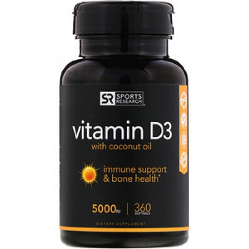 SPORTS RESEARCH VITAMIN D3 5000IU #360