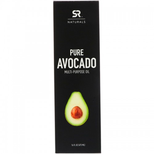 sports research pure avocado multi-purpose oil 473ml