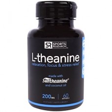 SPORTS RESEARCH L-THEANINE 200MG #60