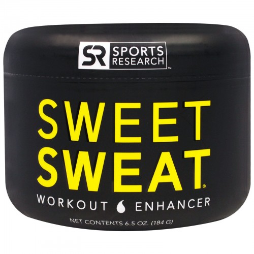 Sports Research, Sweet Sweat Workout Enhancer, 6.5 oz (184 g)