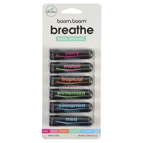 BoomBoom-Breathe-Nasal-Inhaler--6-Pack-Variety(All Flavors)